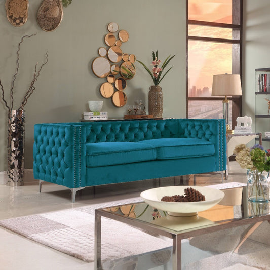Monet Velvet Sofa - Futu With . . .