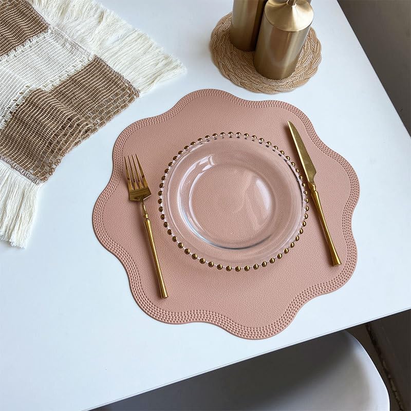 Flower-Shaped Placemats