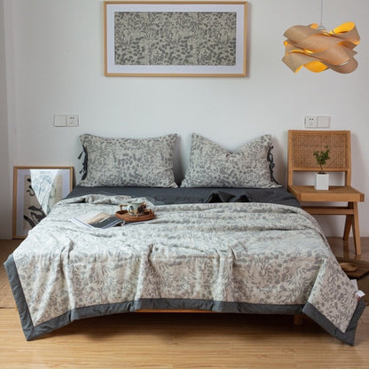 Luxury Jacquard 4-Piece Bedding Set - Futu With . . .