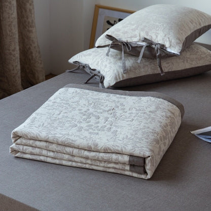 Luxury Jacquard 4-Piece Bedding Set - Futu With . . .