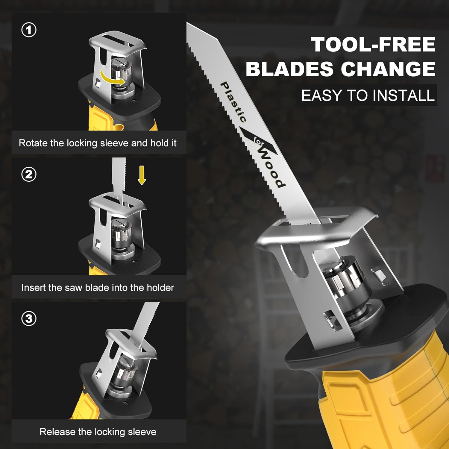 Cordless Reciprocating Saw