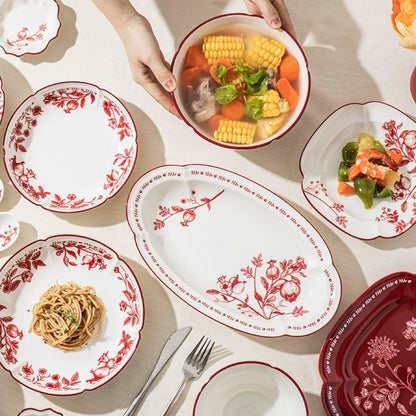 Pomegranate Blossom Dinnerware - Futu With . . .