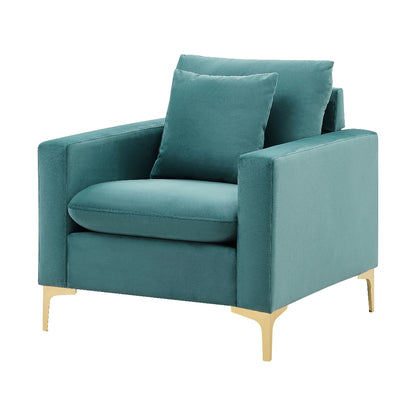 Roxi Velvet Club Chair - Futu With . . .